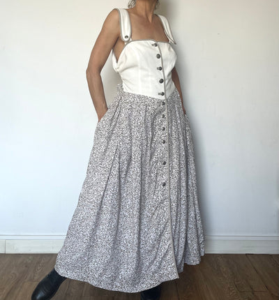 Traditional Austrian Dress with pockets