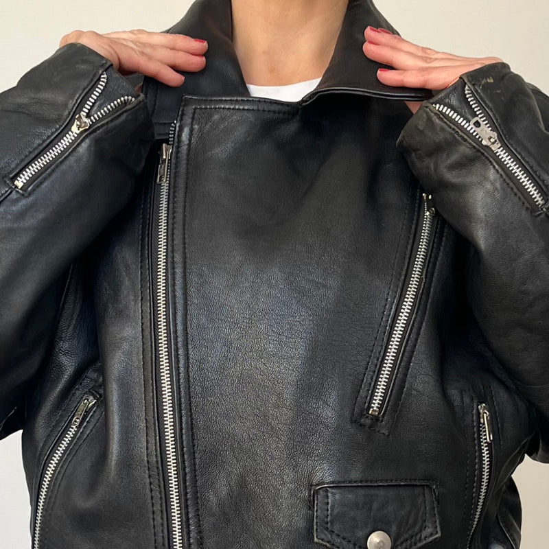 Vintage Biker leather jacket
