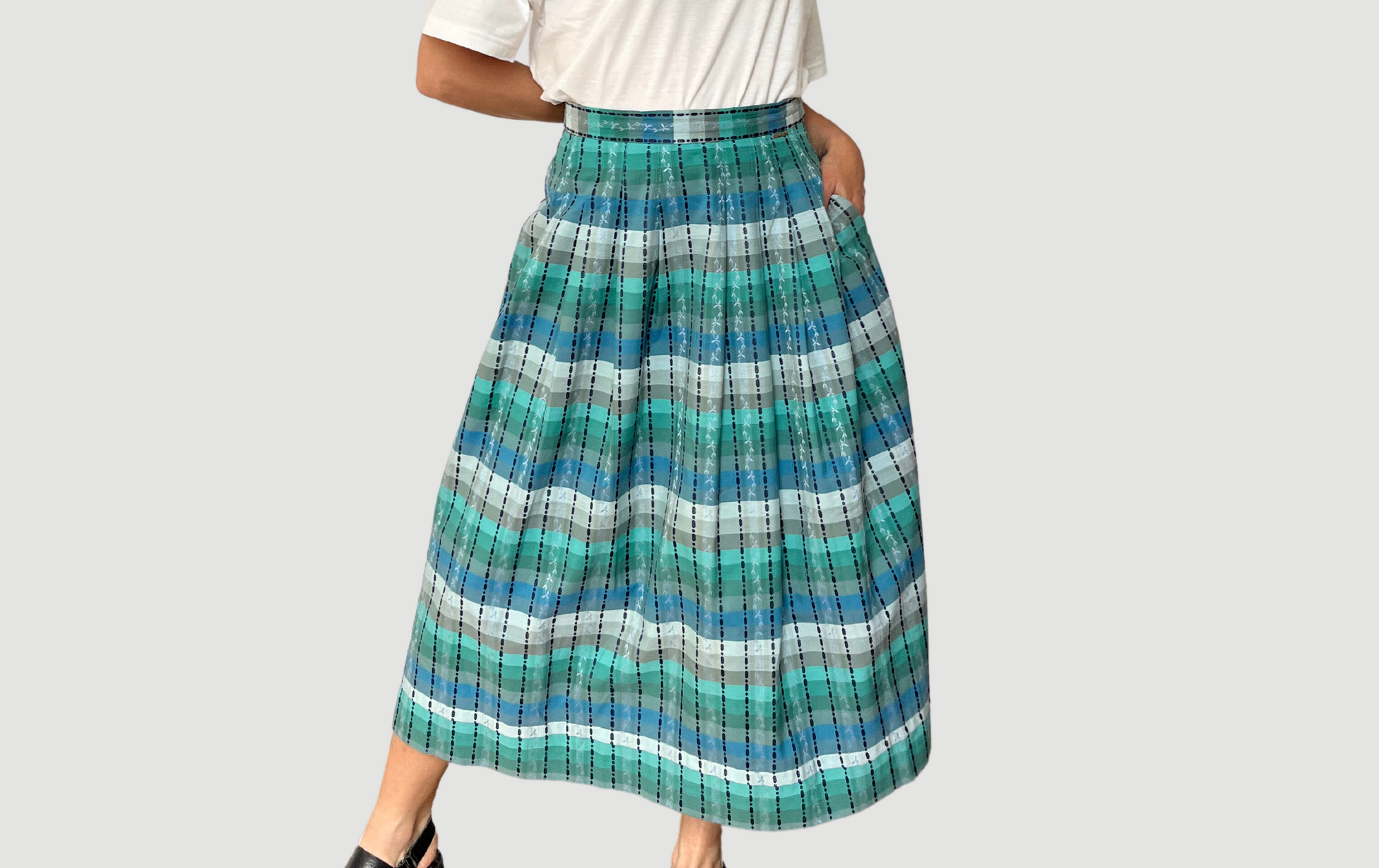 Vintage Austrian cotton Skirt