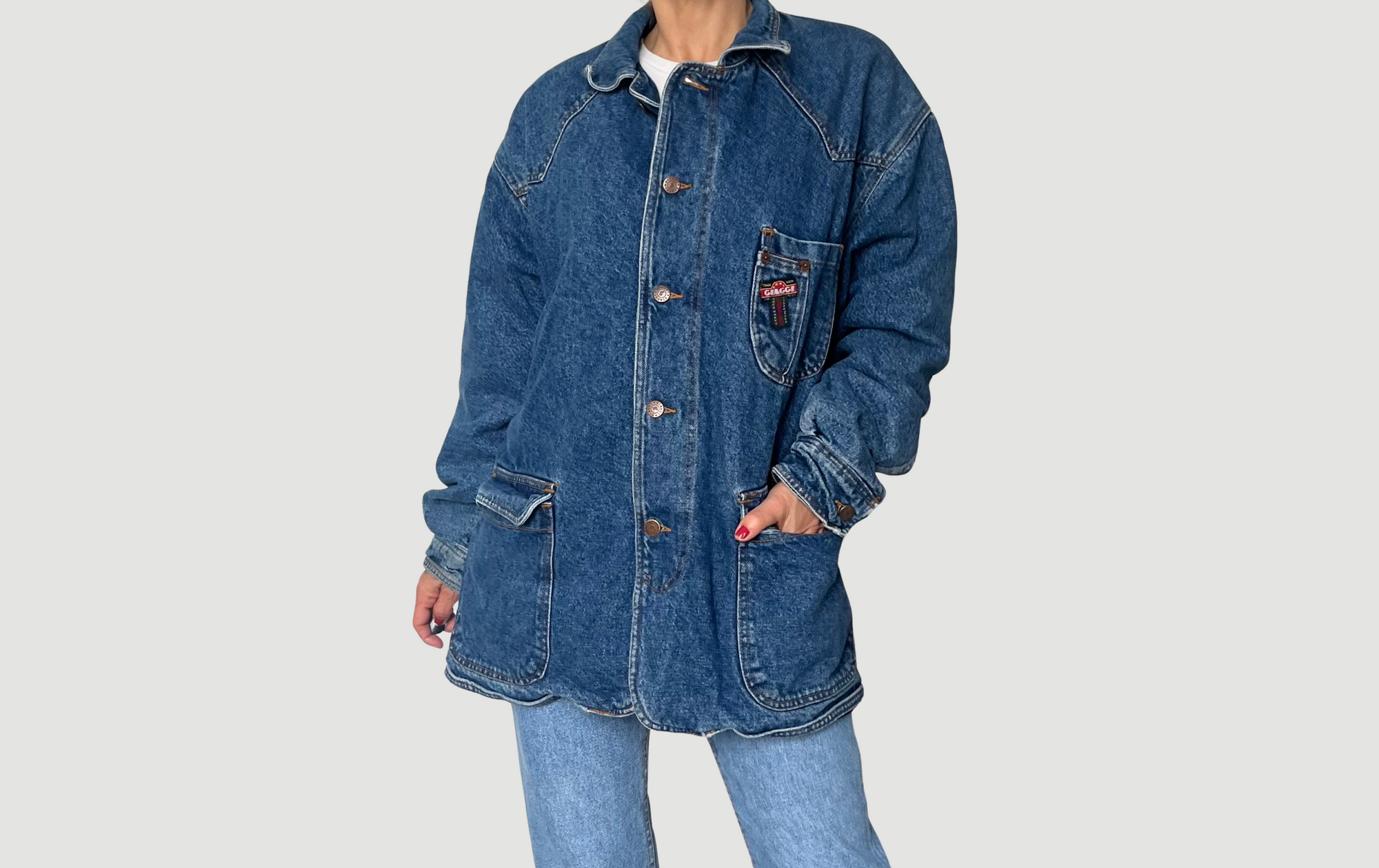 Vintage blue Denim jacket