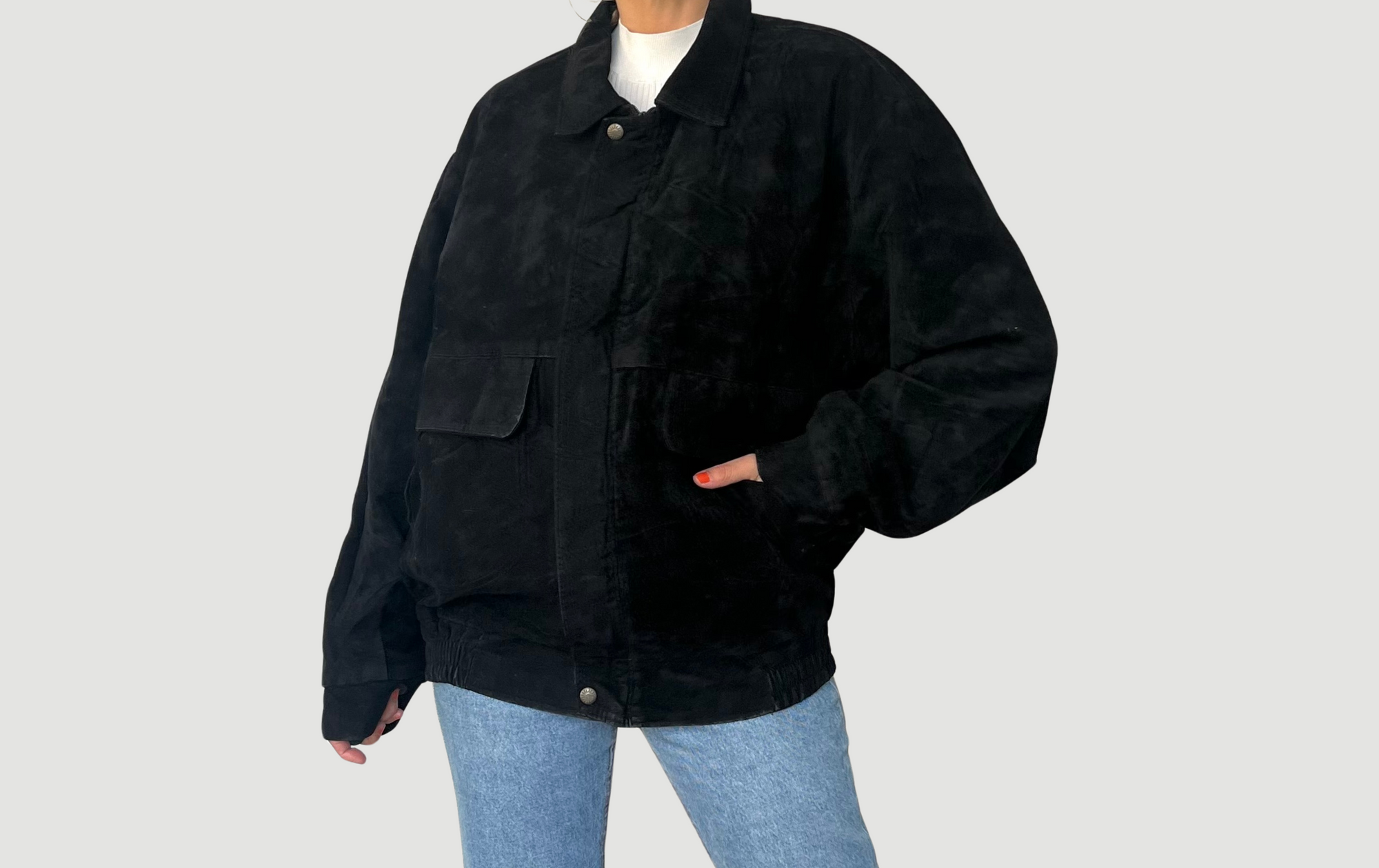 Vintage Cotton Bomber Jacket