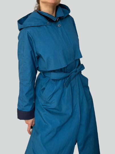 Blue Trench Coat by London Fog