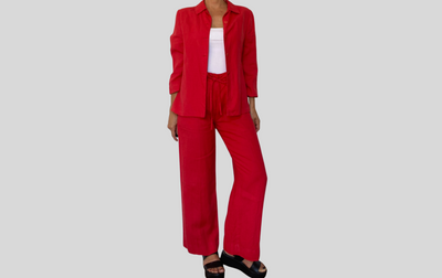 Two pieces Red Suit