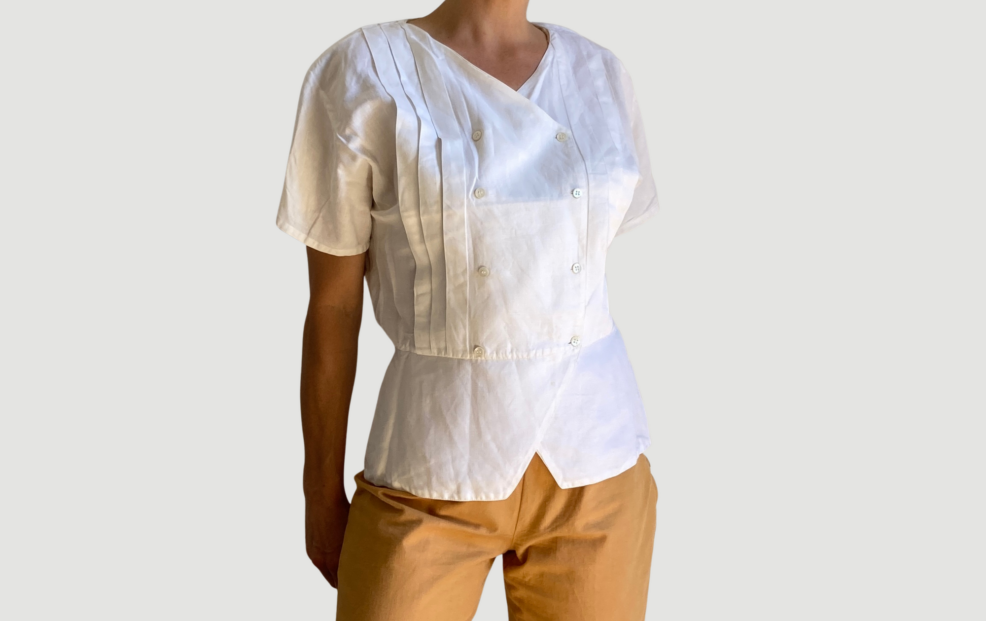 Ivory White blouse