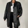 Overcoat Leather jacket