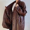Burgundy leather Jacket